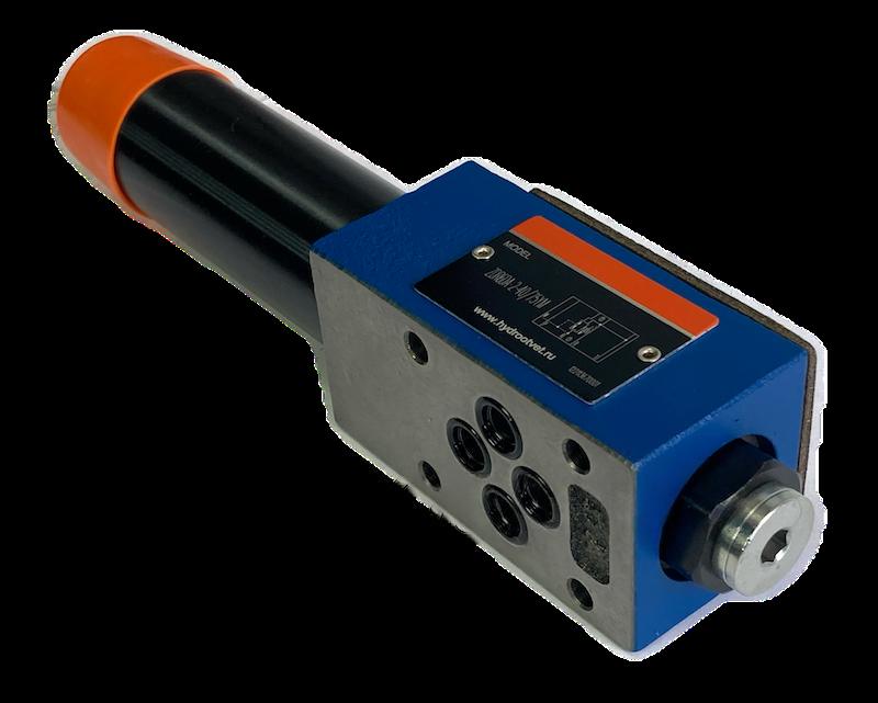 ZDR6DA2-4X/210YM - Редукционный клапан Ду 6 трехлинейный модульного монтажа с давлением регулировки до 210 бар, регулирует в канале A, обратный клапан - М = нет