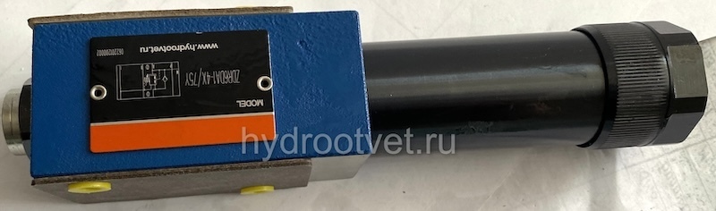 ZDR6DA1-4X/75Y - Редукционный клапан Ду 6 трехлинейный модульного монтажа с давлением регулировки до 75 бар, регулирует в канале A, обратный клапан - есть