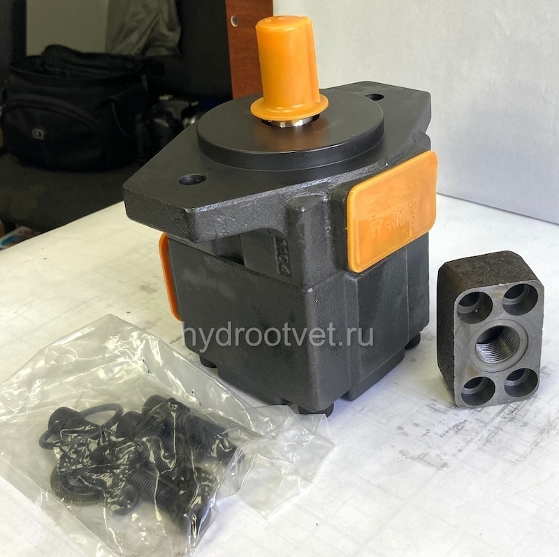 PV2R1-19RBU - Пластинчатый нерегулируемый насос с рабочим объемом 19,4 см3, взаимозаменяем с насосом НПл 20/16