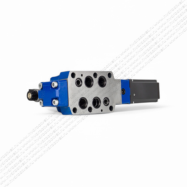 4WRKE25W6-350L-3X/6EG24ETK31/A1D3M - Пропорциональный распределитель с обратной связью по положению золотника и со встроенным усилителем (OBE), Ду25, A1 = ±10 В, номинальный расход 350 л/мин, схема W6-, каналы управления ET = X и Y - внутренние