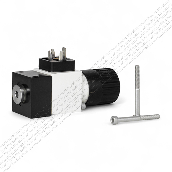 HED8OP-1X/350K14KW - Реле давление поршневое регулировка до 350 бар, монтаж на плиту, регулирующий элемент рукоятка со шкалой