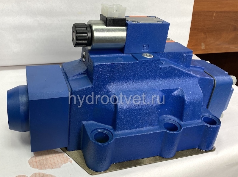 4WEH32D6X/6EG24N9EK4/B10 - Гидрораспределитель с электроуправлением Ду32 схема D (574А), напряжение G24, каналы управления E = X - внутр. и Y - внеш.