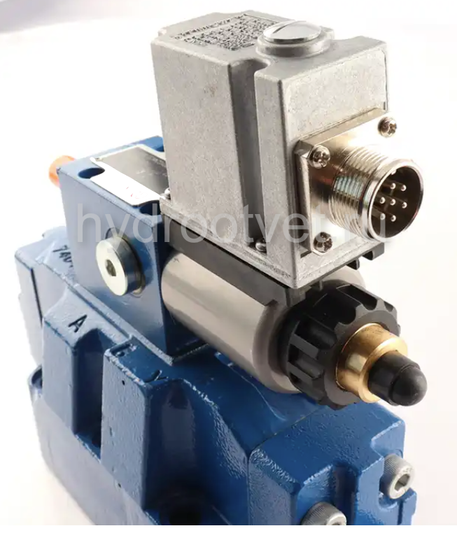 3DREME16P-6X/200YG24K31/A1V - Пропорциональный трехлинейный редукционный клапан со встроенным усилителем (OBE) и предохранительным клапаном, Ду16, давление регулировки до 200 бар, уплотнение V = FKM, сигнал управления A1 = 0–10 В