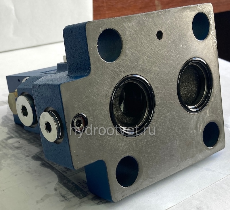 DBW30B2-5X/315CW220-50N9K4 - Предохранительный клапан Ду32 с давлением настройки до 315 бар, управление - X и Y - внутренние с разгрузкой B = открыт с электроуправлением W220