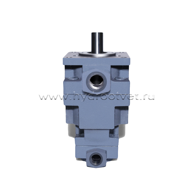 YB1-80/16U - Пластинчатый нерегулируемый сдвоенный насос с рабочим объемом 80+16 см3, взаимозаменяем с насосом НПл 80-16/6.3
