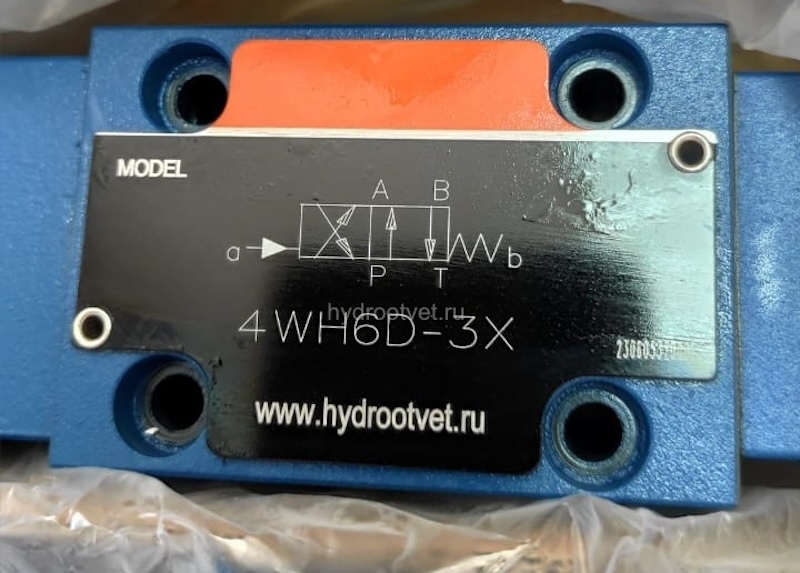 4WH6D5X - Гидрораспределитель с гидравлическим управлением
