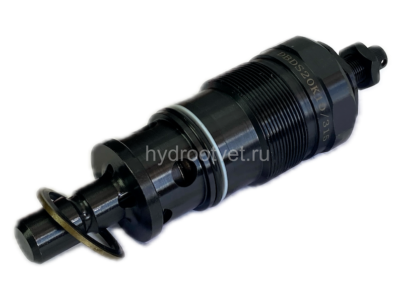 DBDS20K1X/400V - Предохранительный клапан прямого управления Ду20, давление регулировки до 400 бар, тип монтажа - встраиваемый, элемент регулировки S = винт