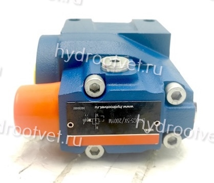 DR10G5-5X/200YM - Редукционный клапан непрямого действия Ду10 с давлением регулировки до 200 бар, трубный монтаж G1/2, без обратного клапана