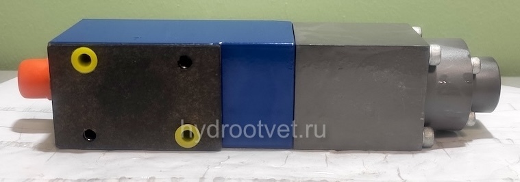 DBEE6-1X/200YG24K31C - Пропорциональный предохранительный клапан Ду6 (расход до 30 л/мин), давление регулировки до 200 бар, встроенные усилитель = есть, монтаж - на плиту