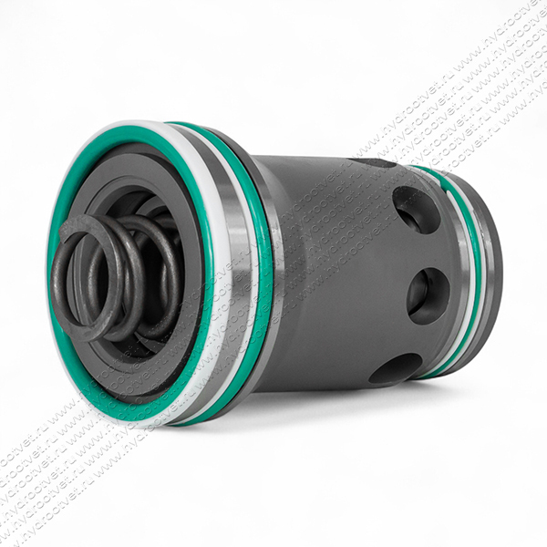 LC50DB40E7X/V - Логический клапан (патрон) Ду50, функция - предохранительный клапан давления, давление открытия 4 бар, E = седельный без демпфера, уплотнение V = FKM