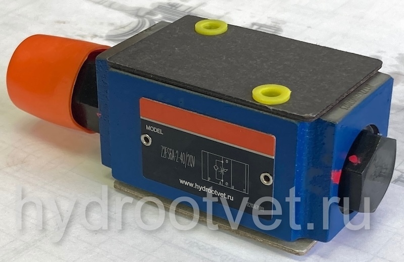 Z2FS6A2-4X/1QV - Дроссель Ду 6 модульного монтажа, в канале А, настройка 1Q = Точная