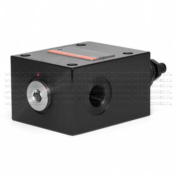 DBDS10G1X/630 - Предохранительный клапан прямого управления Ду10, давление регулировки до 630 бар, тип монтажа - встраиваемый, элемент регулировки S = винт