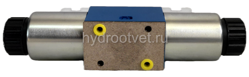 4WE6J61/CG12N9K4 - Гидрораспределитель золотниковый Ду 6 с электроуправлением, схема J (34), электроуправление G12, возврат - пружинный