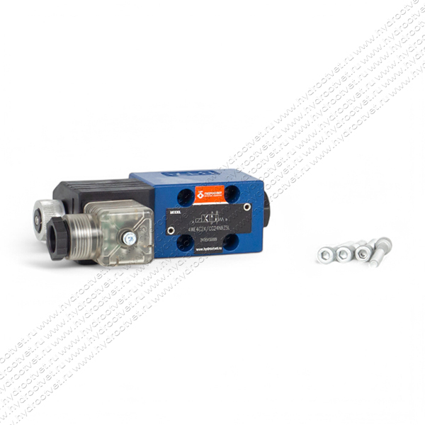 4WE4C2X/CG24N9Z5L - Гидрораспределитель золотниковый Ду 4 (CETOP02) с электроуправлением, схема C (574), электроуправление G24, возврат - пружинный