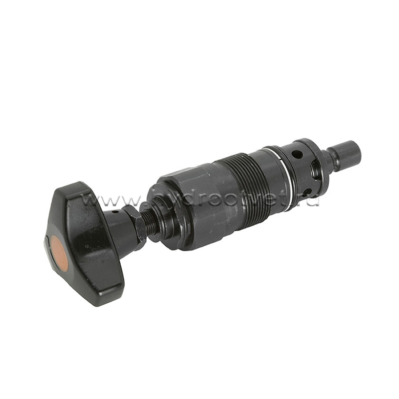 DBDH10K1X/200 - Предохранительный клапан прямого управления Ду10, давление регулировки до 200 бар, тип монтажа - встраиваемый, элемент регулировки H = рукоятка