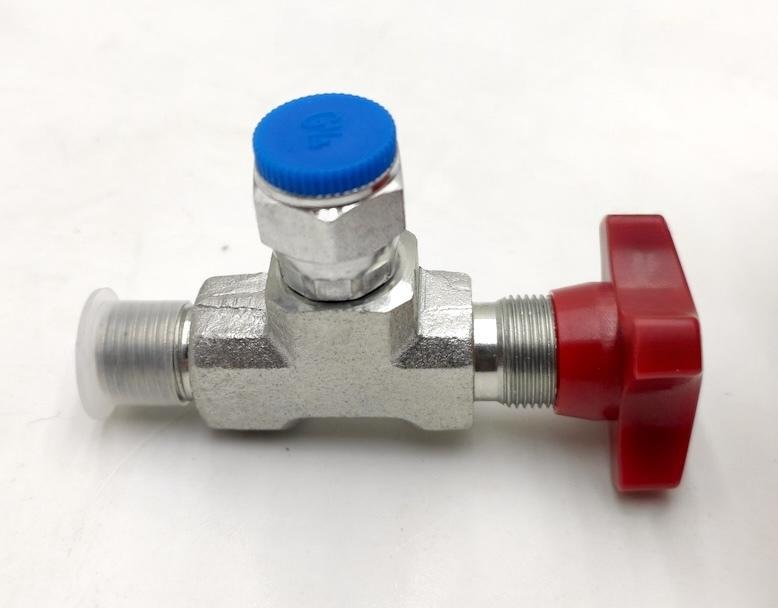 FT291-14 - Кран манометра угловой R1/4''-G1/4''