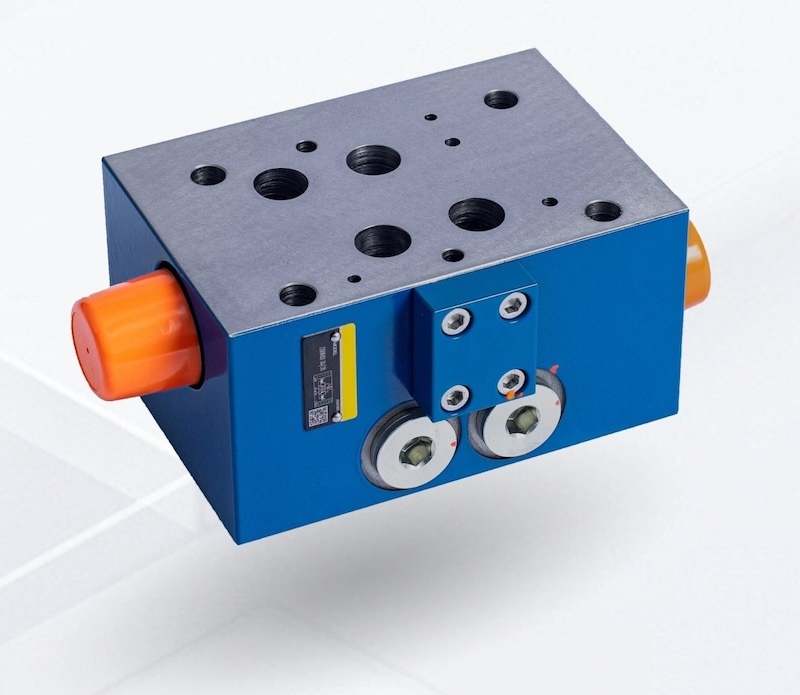 Z2DB16VC2-4X/200 - Предохранительный клапан Ду 16 модульного монтажа с давлением регулировки до 200 бар в каналах A → Т и B → Т