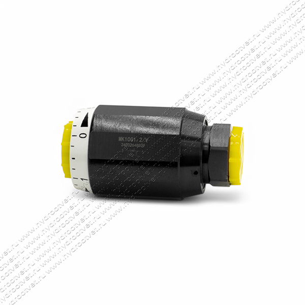 MK10G1.2/V - Дроссель трубного монтажа Ду10 резьба G1/2, обратный клапан - есть