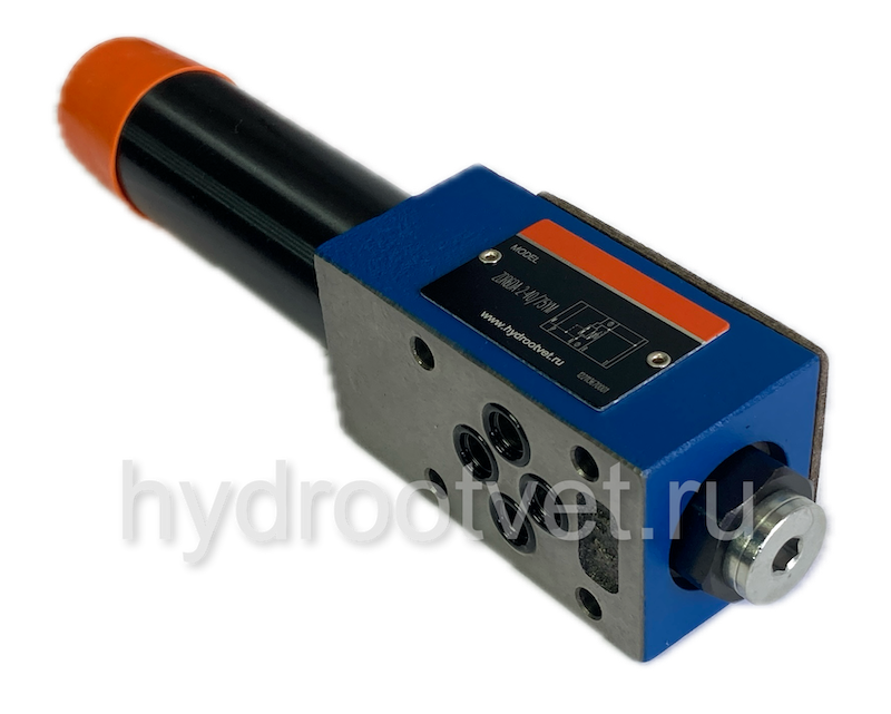 ZDR6DB2-4X/210YM - Редукционный клапан Ду 6 трехлинейный модульного монтажа с давлением регулировки до 210 бар, регулирует в канале B, обратный клапан - М = нет