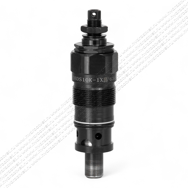 DBDS10K1X/630 - Предохранительный клапан прямого управления Ду100, давление регулировки до 630 бар, тип монтажа - встраиваемый, элемент регулировки S = винт