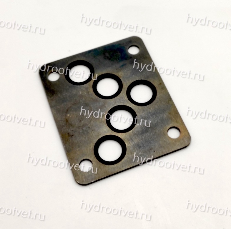 O-ring plate for Z2FS10 NBR - Пластина-проставка с уплотнительными кольцами под ISO 4401-05 (СЕТОР05), материал NBR