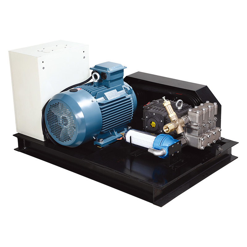 GPW-2821-3KW - Мотор-насосная группа для воды, на раме, давление 30 бар, 50 л/мин, 3 кВт, 380В/50Гц, корпус насоса из бронзы