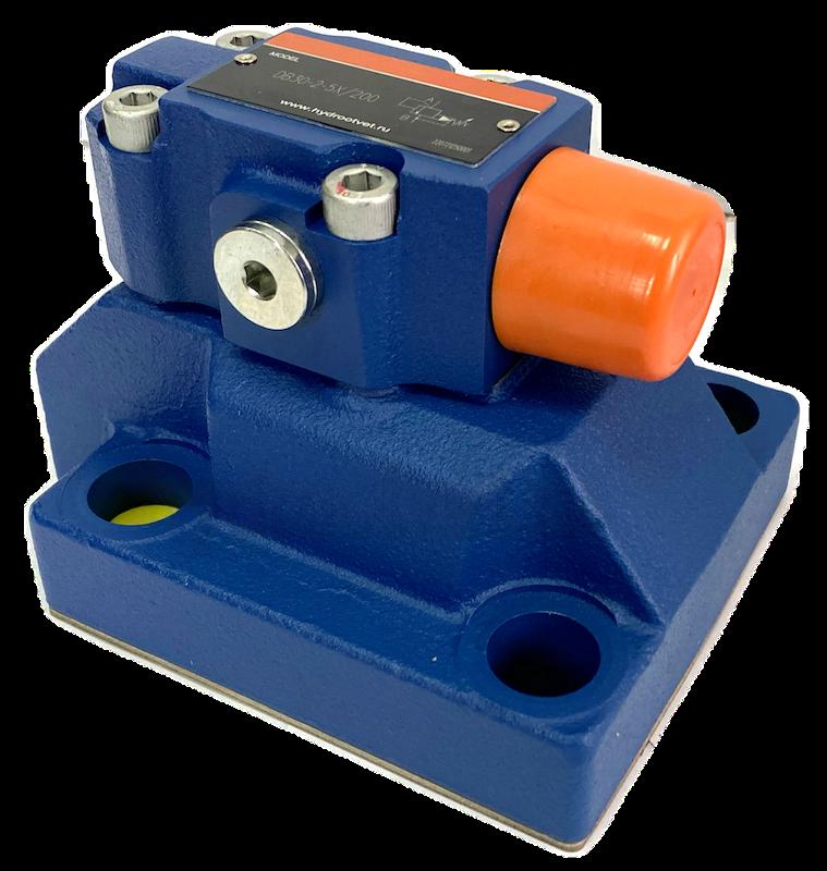 DB30-2-5X/315 - Предохранительный клапан Ду32 с давлением настройки до 315 бар, управление - X и Y - внутренние
