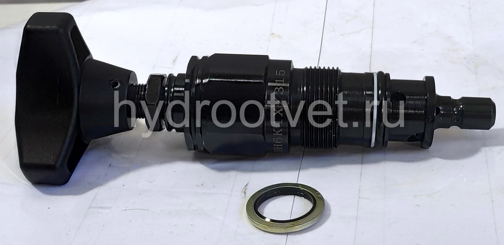 DBDA6K1X/200 - Предохранительный клапан прямого управления Ду6, давление регулировки до 200 бар, тип монтажа - встраиваемый, элемент регулировки A = рукоятка с ключом