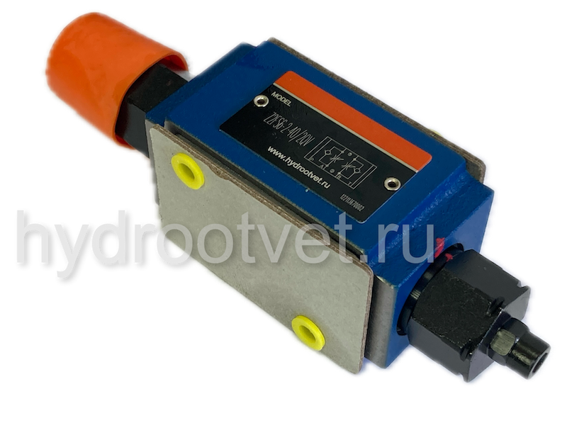 Z2FS6-2-4X/1QV - Дроссель Ду 6 модульного монтажа, в канале А и В, настройка 1Q = Точная