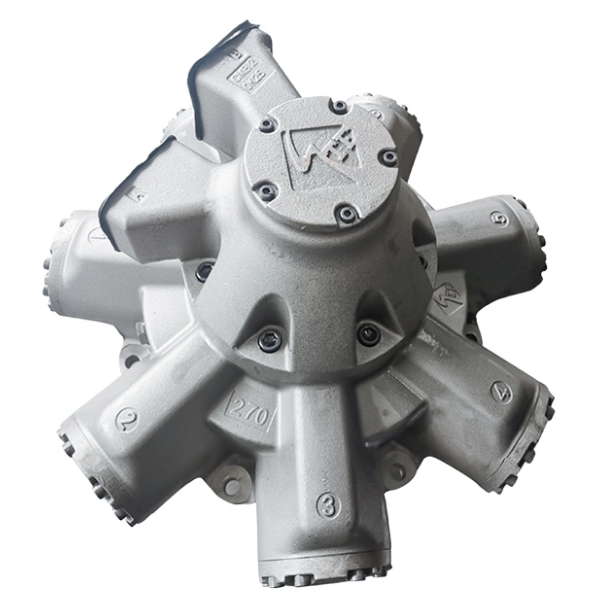 HMB400-6800-S71-F04B - Гидромотор радиально-поршневой нерегулируемый, высокомоментный, эксцентриковый вал, рабочий объем 6807 см3, номинальное давление 230 бар