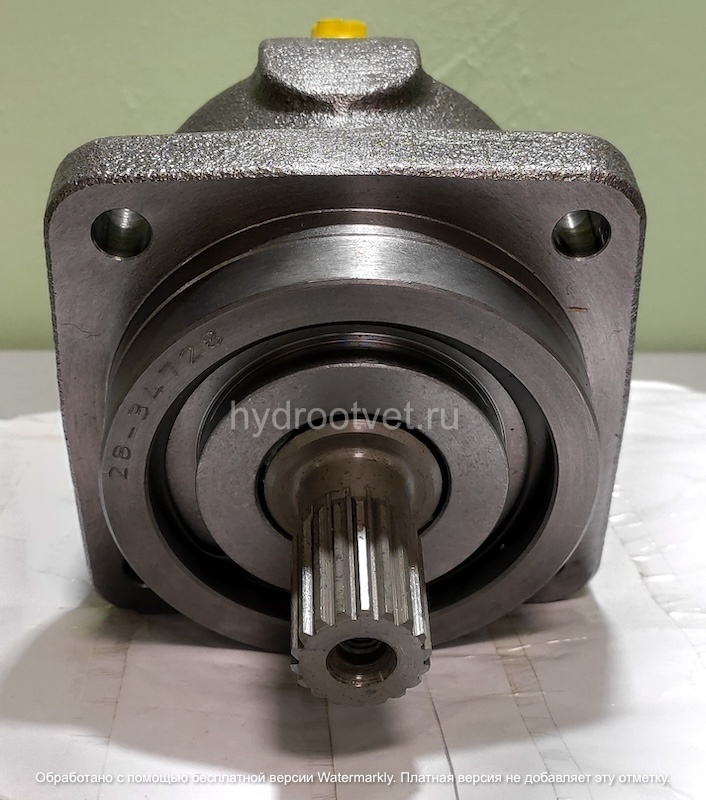 A2FM28/61W-VAB010 - Гидромотор аксиально-поршневой постоянной производительности с наклонным блоком, рабочий объем 28 см3, номинальное давление 400 бар