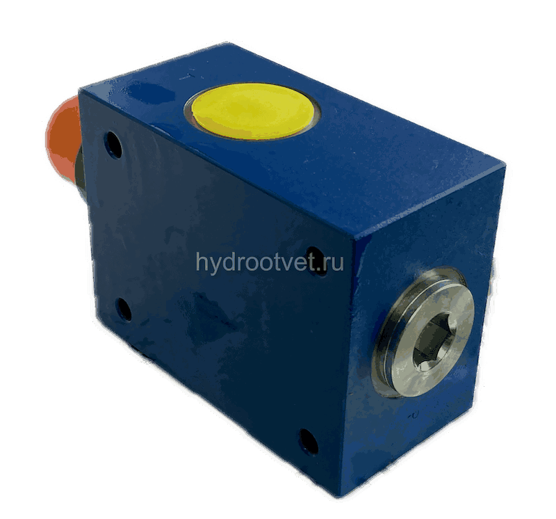 DBDH20G1X/50 - Предохранительный клапан прямого управления Ду20, давление регулировки до 50 бар, тип монтажа - резьбовой, элемент регулировки H = рукоятка