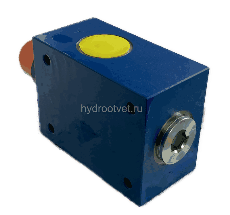DBDS25G1X/100 - Предохранительный клапан прямого управления Ду25, давление регулировки до 100 бар, тип монтажа - резьбовой, элемент регулировки S = винт