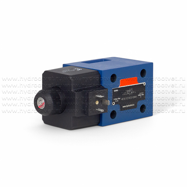 4WE10D31/CW220-50N9K4 - Гидрораспределитель золотниковый Ду 10 с электроуправлением W230, схема D (574А), возврат - пружинный