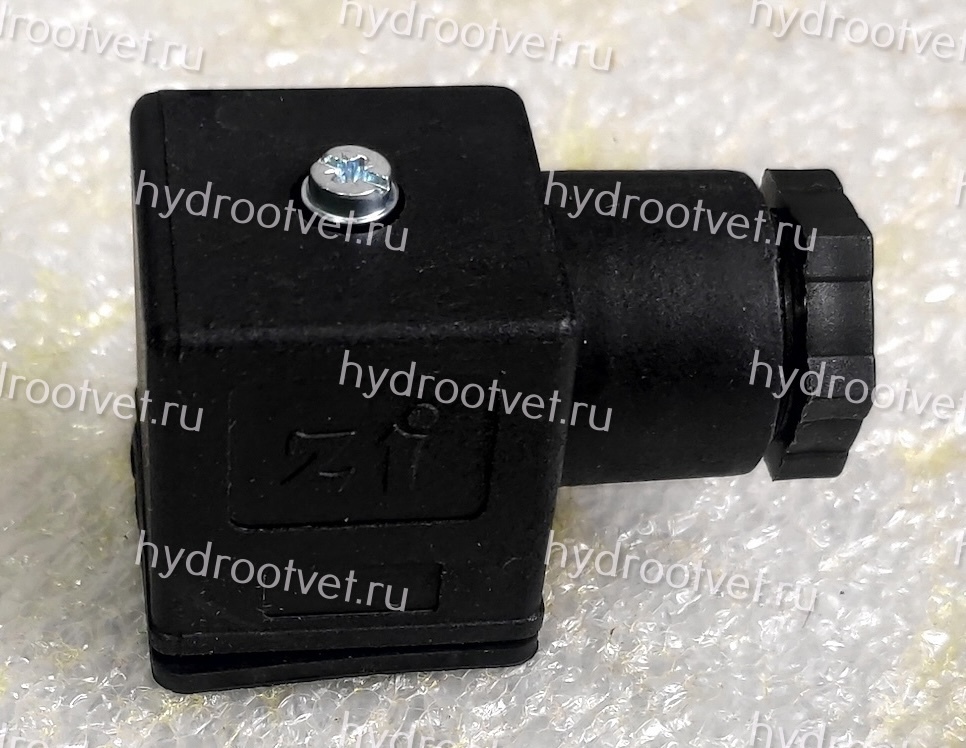 Штекер для дискретного клапана, без индикации, серый или черный, Z4