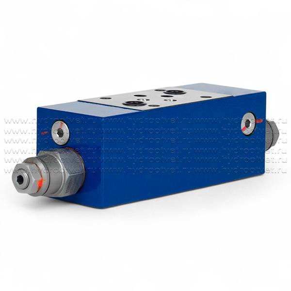 PHF02-L-1X - Подпорно-тормозной клапан Ду6, модульный монтаж, сдвоенный, в каналах А и В