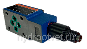 ZDB6VB2-4X/200V - Предохранительный клапан Ду 6 модульного монтажа с давлением регулировки до200 бар, в каналах B → T