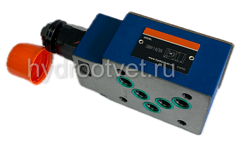 ZDB10VB2-4X/200V - Предохранительный клапан Ду 10 модульного монтажа, давление регулировки 200 бар, в каналах B → T