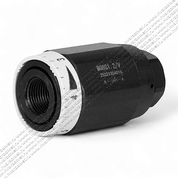 MG8G1.2/V - Дроссель трубного монтажа Ду8 резьба G3/8, обратный клапан - нет