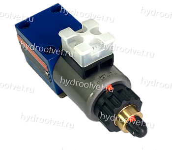 DBET-6X/100G24K4V - Пропорциональный предохранительный клапан Ду6 (пилот), давление регулировки до 100 бар, встроенные усилитель = нет