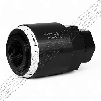 MG30G1.2/V - Дроссель трубного монтажа Ду32 резьба G11/2, обратный клапан - нет