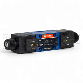 4WE6G61/CW110-50N9K4 - Гидрораспределитель золотниковый Ду 6 с электроуправлением, схема G (64), электроуправление W110, возврат - пружинный