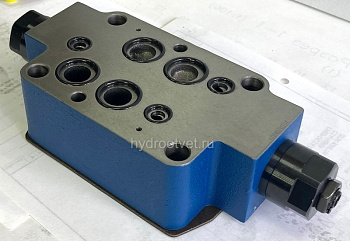 Z2FS16-8-3X/SV - Дроссель Ду 16 модульного монтажа, сдвоенный , S = на входе, уплотнение V = FKM