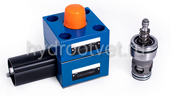 LFA32EH2-7X/CA20DQMG24F - Логический клапан с крышкой, типоразмер Ду32 функционал - EH2 = крышка с электрическим контролем закрытого положения и ограничителем хода основного клапана, уплотнение NBR