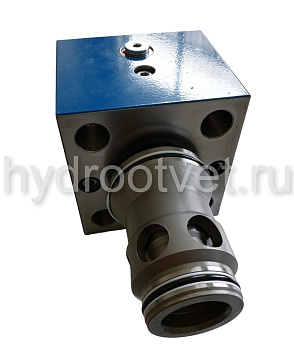 LFA40EWA-7X/CA20DQMG24 - Логический клапан с крышкой, типоразмер Ду40 функционал - EWA = крышка с электрическим контролем закрытого положения под установку золотникового или седельного распределителя, уплотнение NBR