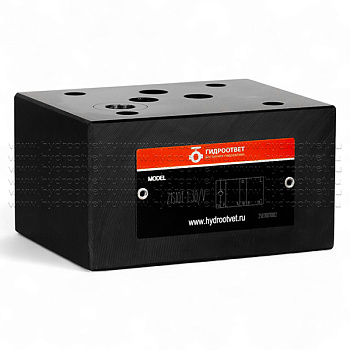 Z1S10T-1-30/V - Обратный клапан модульного монтажа Ду10 обратный клапан в канале T (со стороны плиты), давление открытия 0,5 бар