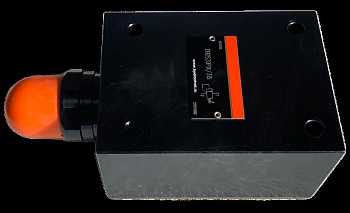 DBDS10P1X/400 - Предохранительный клапан прямого управления Ду10, давление регулировки до 400 бар, тип монтажа - на плиту, элемент регулировки S = винт