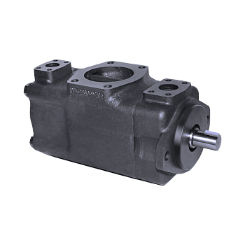 4535V50A38-11** - Пластинчатый нерегулируемый двухпоточный насос серии 4535V с рабочим объемом 162+121см3