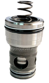 LC25A00D7X/ - Логический клапан (патрон) Ду25, соотношение площадей A = 2:1 (кольцо = 50%), давление открытия 0 бар, D = c демпфером, уплотнение NBR