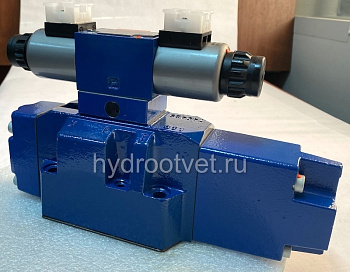 4WRZ16E150-7X/6EG24N9ETK4/D3V - Пропорциональный распределитель Ду16 без усилителя, номинальный расход 150 л/мин, схема E, каналы управления ET - X и Y - внутренние